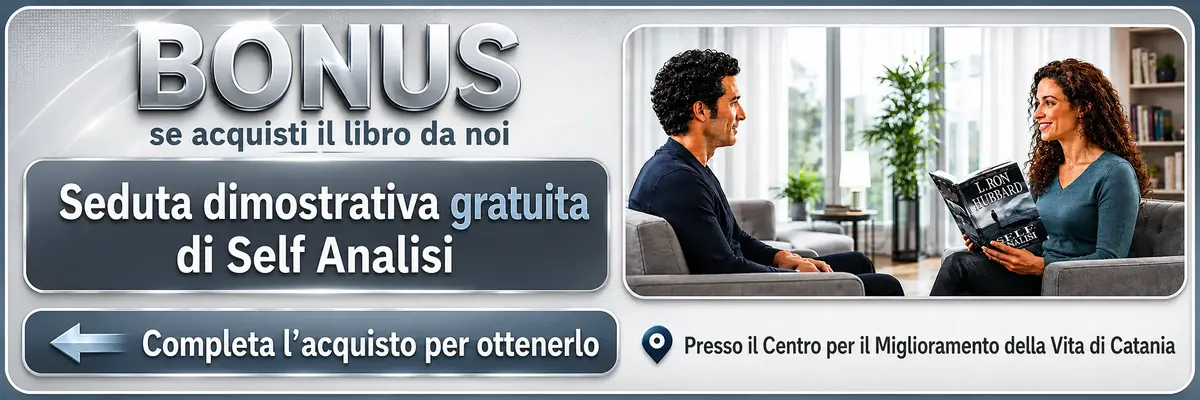 Bonus acquistando il libro Self-Analisi presso il Centro di Catania